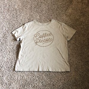 Coffee Please Target tee